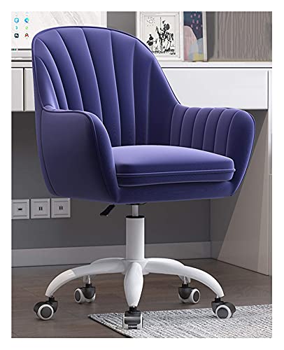ZYSKABQ Drehschalter Stuhl mit verstellbarem dickem Sitzkissen Samt Stoff Rolling & Mid Back Task Stuhl Ergonomisches Büro Essentiell Octopus feet von ZYSKABQ