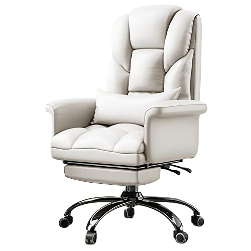 ZYSKABQ Ergonomischer, drehbarer Gaming-Computerstuhl mit hoher Rückenlehne und rollbarem Schreibtischstuhl aus PU-Leder mit Lordosenstütze und bequemem Pedal Octopus feet von ZYSKABQ