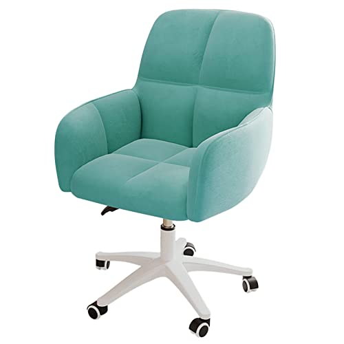 ZYSKABQ Ergonomischer drehbarer Computer-Gaming-Stuhl für Erwachsene mit Armlehnen, atmungsaktiver Baumwoll-Leinen-Stoff, weicher Sitz für das Arbeitszimmer zu Hause, Dunkles Flockmuster Octopus feet von ZYSKABQ
