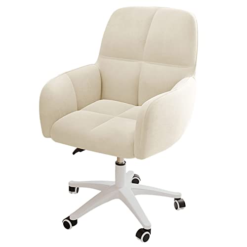 ZYSKABQ Ergonomischer drehbarer Computer-Gaming-Stuhl für Erwachsene mit Armlehnen, atmungsaktiver Baumwoll-Leinen-Stoff, weicher Sitz für das Arbeitszimmer zu Hause, Dunkles Flockmuster Octopus feet von ZYSKABQ