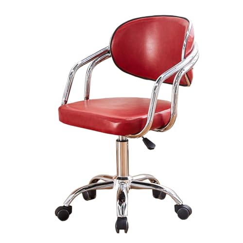 ZYSKABQ Ergonomischer roter Bürostuhl mit Hebefunktion, Drehgelenk und Rollfunktion, bequemer Schreibtischstuhl für die Arbeit Octopus feet ZYSKABQ Ergonomischer roter Bürostuhl mit Hebefunktion, Drehgelenk und Rollfunktion, bequemer Schreibtischstuhl für die Arbeit Octopus feet von ZYSKABQ
