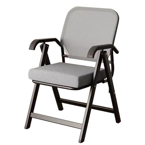 ZYSKABQ Moderne graue klappbare Konferenzstühle für das Heimbüro und das Klassenzimmer. Schreibtischstühle mit Akzent für Lesezimmer und Balkon Octopus feet von ZYSKABQ
