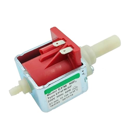 EP4 AC 230 V 48 W Mini-elektromagnetische Pumpe Kaffeemaschine Wasserkolbenpumpe Hochdruckdurchfluss 50 Cc/min von ZYSLXHOCZ