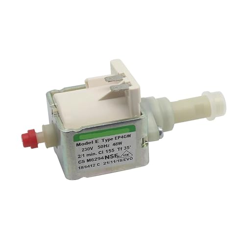 EP4GW AC230V 48W PUMPE Elektromagnetische Pumpe, Kompatibel For ULKA, Kompatibel For Delonghi, Kaffee Maschine Wasser Pumpe SUPERAUTOMATIC MAGNIFICENT ECAM EP4GW AC230V 48W PUMPE Elektromagnetische Pumpe, Kompatibel For ULKA, Kompatibel For Delonghi, Kaffee Maschine Wasser Pumpe SUPERAUTOMATIC MAGNIFICENT ECAM von ZYSLXHOCZ