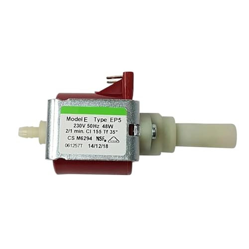 EP5 48W 230V Wasserpumpe Geeignet, Kompatibel For Bauknecht, 481236018581, Kompatibel For Delonghi, 5132106900 422245945091Kaffeevollautomat von ZYSLXHOCZ