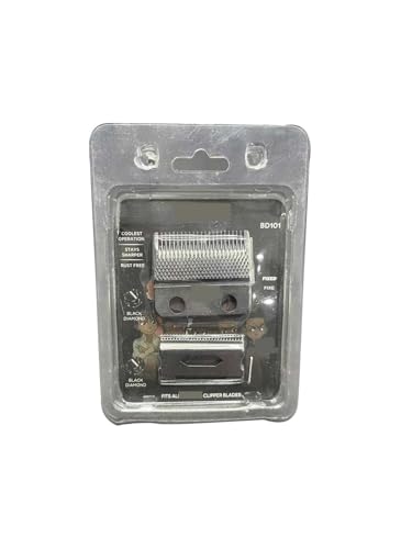 Ersatzklinge, Kompatibel Mit MRD, Pro Professional Haarschneidemaschine Bit Assembly DLC DLC Diamond Coated Salon Barber Tool(Horns C) von ZYSLXHOCZ