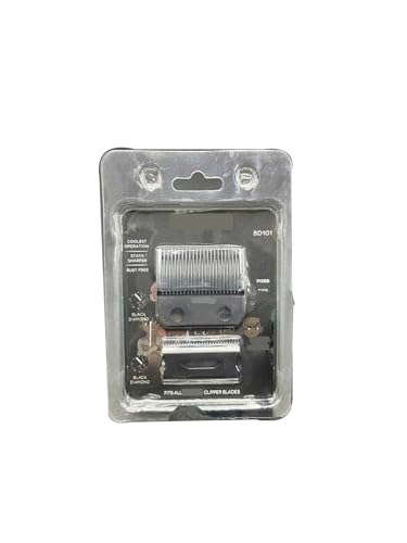 Ersatzklinge, Kompatibel Mit MRD, Pro Professional Haarschneidemaschine Bit Assembly DLC DLC Diamond Coated Salon Barber Tool(Standard Blade C) von ZYSLXHOCZ