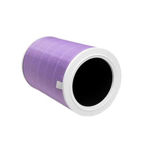 Luftreinigerfilter, Kompatibel Mit Xiaomi, 1 2 2S 2C 2H 3 3S 3C 3H, Kompatibel Mit Mijia, Luftfilter Carbon HEPA Ersatz PM2.5 Blau Grün Grau(Purple With RFID) von ZYSLXHOCZ