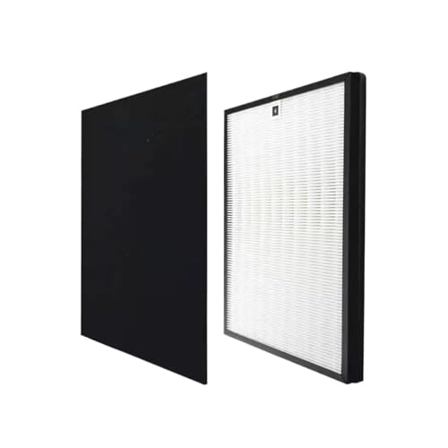 Staubsammler HEPA-Filter, Kompatibel For Sharp, Luftreiniger FPR30CX FP-R30CX FZ-R30HFU Element Ersatz Clean Cabon(2pcs) von ZYSLXHOCZ