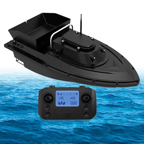 ZYT-DHRUCB Angeln Fernsteuerung Boot, Single Silo Laden Angeln Nest Boot, Dual Motoren Auto Navigation Cruise Control Angeln Boot Kit von ZYT-DHRUCB