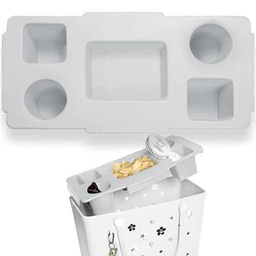 ZYTONGMAO Upgrade Tote Topper Tray Zubehör für Bogg Bag Large Only - Wasserdichter EVA-Tisch-Organizer Deckel mit Getränkehalter, Snack, Telefon & Getränkehalter für Strand, Pool, Picknick, Reisen ZYTONGMAO Upgrade Tote Topper Tray Zubehör für Bogg Bag Large Only - Wasserdichter EVA-Tisch-Organizer Deckel mit Getränkehalter, Snack, Telefon & Getränkehalter für Strand, Pool, Picknick, Reisen von ZYTONGMAO