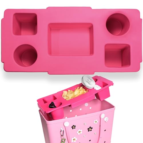 ZYTONGMAO Upgrade Tote Topper Tray Zubehör für Bogg Bag Large Only - Wasserdichter EVA-Tisch-Organizer Deckel mit Getränkehalter, Snack, Telefon & Getränkehalter für Strand, Pool, Picknick, Reisen ZYTONGMAO Upgrade Tote Topper Tray Zubehör für Bogg Bag Large Only - Wasserdichter EVA-Tisch-Organizer Deckel mit Getränkehalter, Snack, Telefon & Getränkehalter für Strand, Pool, Picknick, Reisen von ZYTONGMAO