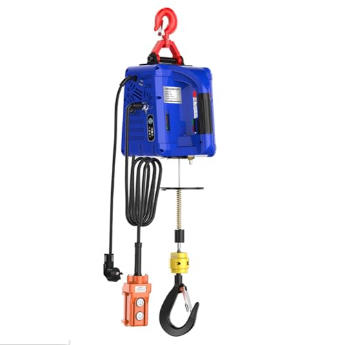 Tragbarer Elektrischer Flaschenzug, 200 Kg, 19 M Hub, 110 V Mit Fernbedienung, Ideal For Den Privaten Und Professionellen Einsatz von ZYWMZJ