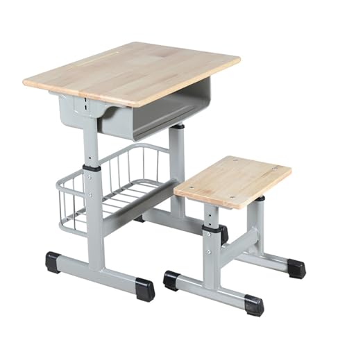 ZYWMZJ Ergonomisches Schreibtisch- Und Stuhlset for Kinder Mit Ablage, Stifthalter Und Haken – Ideal for Lernen, for Hausaufgaben Und Künstlerische Aktivitäten(C) von ZYWMZJ