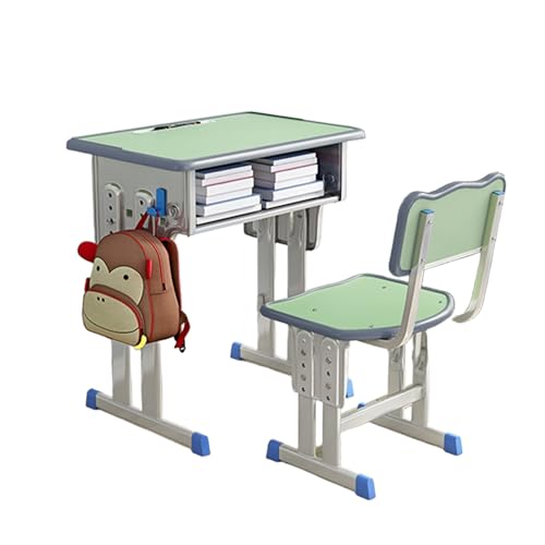 ZYWMZJ Ergonomisches Schreibtisch- Und Stuhlset for Kinder Mit Großer Schublade – Höhenverstellbar – Ideal for Kinder Im Alter Von 3–18 Jahren – for Zuhause Und Die Schule ZYWMZJ Ergonomisches Schreibtisch- Und Stuhlset for Kinder Mit Großer Schublade – Höhenverstellbar – Ideal for Kinder Im Alter Von 3–18 Jahren – for Zuhause Und Die Schule von ZYWMZJ