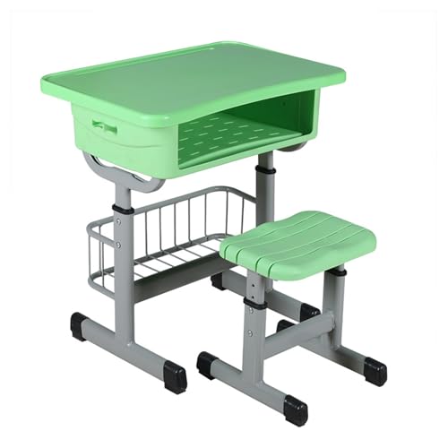 ZYWMZJ Höhenverstellbarer Kinderschreibtisch Und Stuhl-Arbeitsplatz Mit Schublade, Stifthalter Und Haken – Ideal for Zuhause, Die Schule Und Online-Lernen(C) von ZYWMZJ