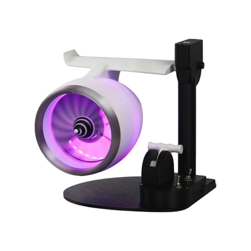 ZYWMZJ Moderner USB-Tischventilator In Flugzeugmotorform – Befeuchtender Luftzirkulator Mit Rücklicht For Schreibtische Und Schlafzimmer von ZYWMZJ