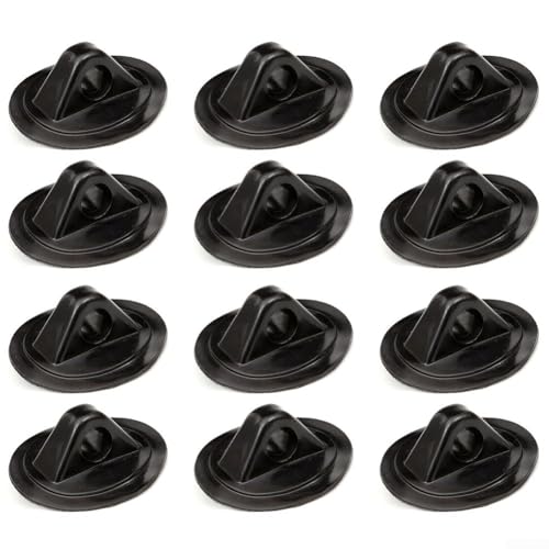 12 x PVC-Schnallen für aufblasbare Boote und sichere Seilverwendung von ZYWUOY