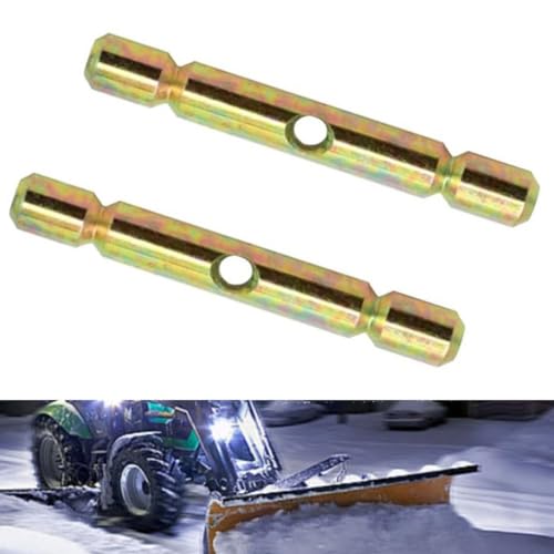 2 Stück Schneepflug-Scherstifte Gebläse Ersatzteile für Polaris 2205063/2015-2019 (Gold) von ZYWUOY