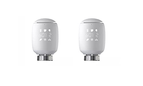 ZYWUOY 2pcs Smartes Heizkörperthermostat Intelligenter Heizkörperregler mit App WiFi Heizung ZYWUOY 2pcs Smartes Heizkörperthermostat Intelligenter Heizkörperregler mit App WiFi Heizung von ZYWUOY