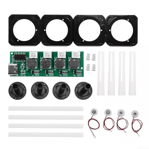 4 Head Mist Maker Driver Circuit Board für TypeC Luftbefeuchter DIY Projekte und Pflanzenpflege (Modul Kit2) von ZYWUOY