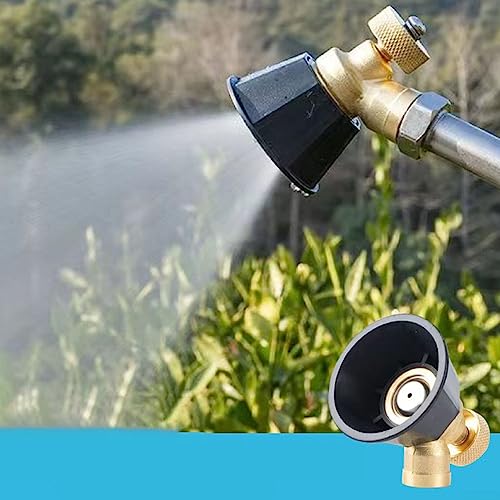 4 Stück Messing-Zerstäuberdüse, landwirtschaftliche Zerstäubung, verstellbare Düse, Garten, Kupfer, schwarz, Zyklon-Düse für Gärten, Gewächshäuser 4 Stück Messing-Zerstäuberdüse, landwirtschaftliche Zerstäubung, verstellbare Düse, Garten, Kupfer, schwarz, Zyklon-Düse für Gärten, Gewächshäuser von ZYWUOY