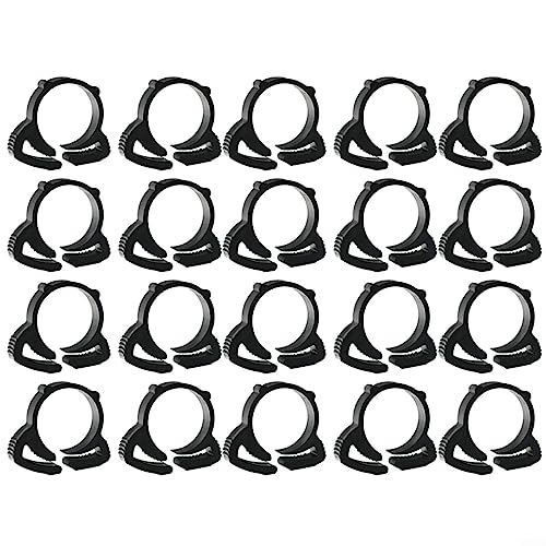 40 Stück Doppel-Greif-Schlauchschellen Set, φ20 mm verstellbare Schnapp-Ratschenklemmen Bewässerung Gartenschlauch Rohr-Sortiment Kit 40 Stück Doppel-Greif-Schlauchschellen Set, φ20 mm verstellbare Schnapp-Ratschenklemmen Bewässerung Gartenschlauch Rohr-Sortiment Kit von ZYWUOY