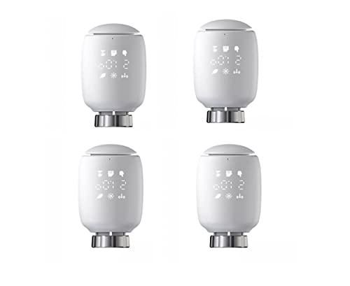 ZYWUOY 4pcs Smartes Heizkörperthermostat Intelligenter Heizkörperregler mit App WiFi Heizung ZYWUOY 4pcs Smartes Heizkörperthermostat Intelligenter Heizkörperregler mit App WiFi Heizung von ZYWUOY