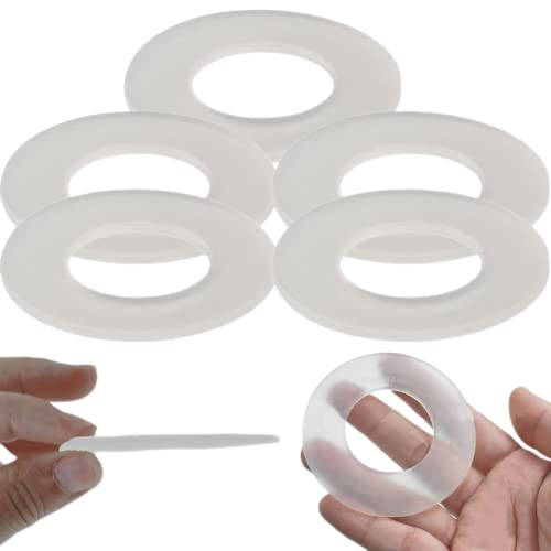 5 x Dichtungsscheibe für Geberit 816.418.00.1 aus Silikongummi, Spülventildichtung, Unterlegscheibe 5 x Dichtungsscheibe für Geberit 816.418.00.1 aus Silikongummi, Spülventildichtung, Unterlegscheibe von ZYWUOY