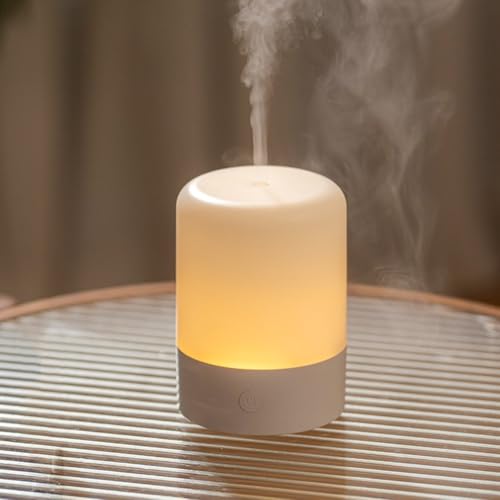 Aromatherapie-Luftbefeuchter mit automatischem Sprühmechanismus und leuchtenden LED-Farben, für Schlafzimmer oder Wohnzimmer (DQ712) von ZYWUOY