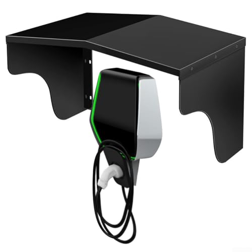 Auto-Ladestation-Schutzhülle, 27,9 x 43,9 cm, Aluminium, Wetterschutz, Dach-Regenschutz, Wandmontage, für EV-Ladegeräte von ZYWUOY