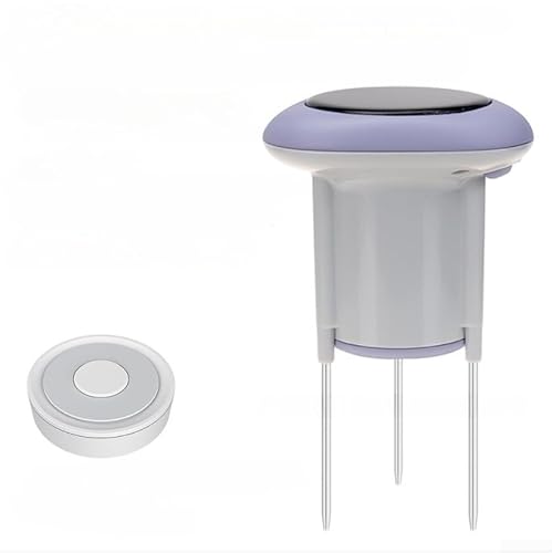 Bodentemperatur- und Feuchtigkeitssensor, für Tuya Outdoor Solarbetrieben für intelligentes Bodenmessgerät, Messung von Temperatur und Luftfeuchtigkeit (B) von ZYWUOY