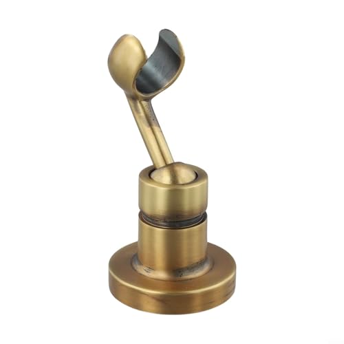 Duschkopfhalterung aus Kupfer mit Schraube für zuverlässige Leistung im modernen Badezimmer (Gold) von ZYWUOY