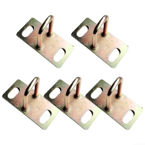 E Bike Sattelschloss Platte Zughaken Set von 5 Stück für sichere Befestigung von Sitzkissen (45 mm 5 Stück) von ZYWUOY