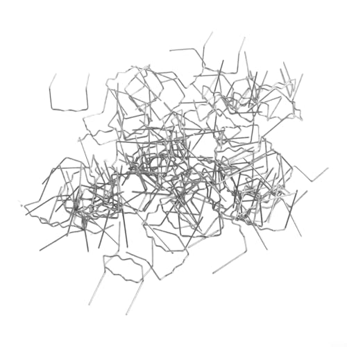 Edelstahl-Heftklammern für Stoßstangen-Reparaturen, 100 Stück in 0 6 mm und 0 8 mm Durchmesser (G) von ZYWUOY