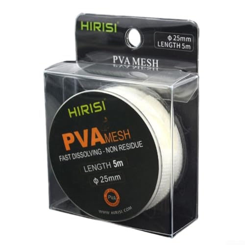 Effektiv für wasserlösliche Ködervorbereitung mit einer 25 mm PVA-Mesh-Rolle von ZYWUOY