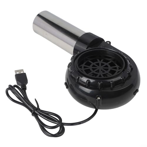 Effizientes Handgrill-Gebläse, USB-betriebener Ventilator für schnelle Feuerzündung im Freien (nicht einstellbare Geschwindigkeit) von ZYWUOY
