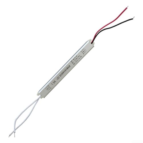 Energieeffizientes LED-Netzteil AC220 V auf DC 12 V mit IP20 Schutzklasse (12 V-18 W-1,5 A) von ZYWUOY