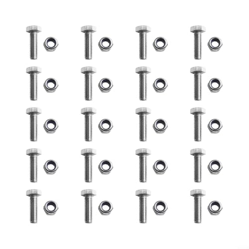 Ersatz-Schneckenscherenstifte, Schrauben und Muttern für Honda Schneefräsen, 20 Stück, kompatibel mit Modellen HS1132, HS624, HS828, HS928, HS724 Ersatz-Schneckenscherenstifte, Schrauben und Muttern für Honda Schneefräsen, 20 Stück, kompatibel mit Modellen HS1132, HS624, HS828, HS928, HS724 von ZYWUOY