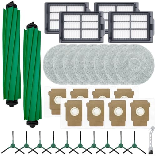 Ersatz-Zubehör-Set für Roomba Plus 405/505 Saugroboter mit mehreren Bürsten, Wischtüchern und Staubbeuteln (B) von ZYWUOY