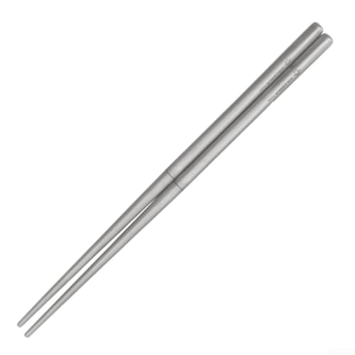 Essstäbchen aus Metall mit Teleskop-Design für Camping und tägliches Essen von ZYWUOY
