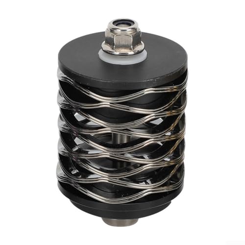 Für Brompton für 3Sixty Stoßdämpfer hinten, zuverlässiger Doppel-Stoßdämpfer, Stahlmaterial (grau) von ZYWUOY