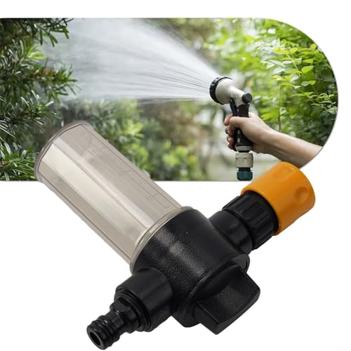 Gartenschlauch-Schaumsprüher, 100 ml Wasserschaum-Topf, Gartenschlauch, Schaumlanze Reinigungswerkzeug für Autowäsche, Haustiere, Dusche, Pflanzen, Bewässerung von ZYWUOY