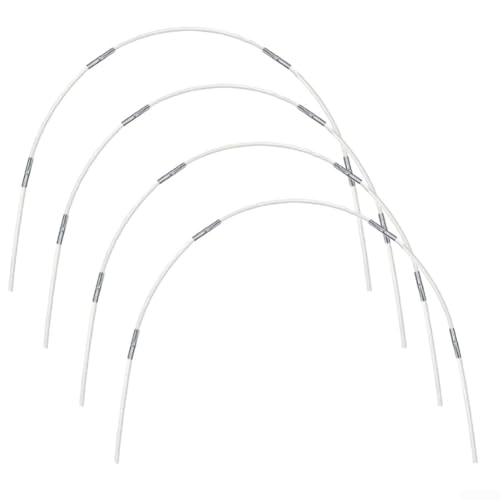 ZYWUOY Gewächshausreifen, abnehmbares Fiberglas-Hochbeet, Gewächshaus, Wachstunnel, Gartenreifen-Set, 20 x silberfarbene Verbindungsrohre und 24 x Fiberglas-Rohre, N4VC30BMS6E0GI1Y7WTDU56YI2V ZYWUOY Gewächshausreifen, abnehmbares Fiberglas-Hochbeet, Gewächshaus, Wachstunnel, Gartenreifen-Set, 20 x silberfarbene Verbindungsrohre und 24 x Fiberglas-Rohre, N4VC30BMS6E0GI1Y7WTDU56YI2V von ZYWUOY
