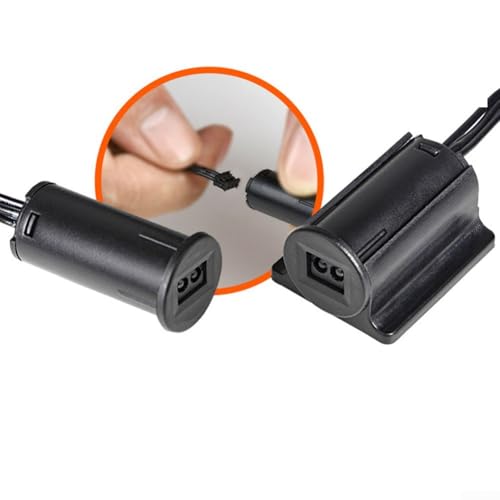 Hand Sweep Bewegungsmelderschalter mit 3 5 cm Erfassungsabstand für DC 12 V 24 V Beleuchtung, geeignet für Raum- und Schrankautomatisierungssteuerung (Näherungsschalter) von ZYWUOY