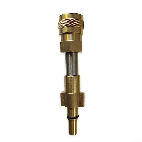 Hochdruckreiniger Adapter Messing Hochdruckreiniger Anschluss Geeignet für Hochdruckreinigung Maschine Düse 2200 2700PRW von ZYWUOY