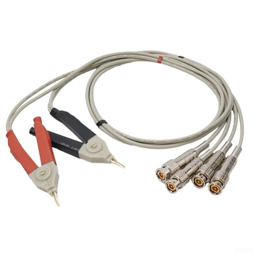 LCR Meter Testkabel Terminal Kelvin Clip Drähte für Leistungstests, 32 3 lang LCR Meter Testkabel Terminal Kelvin Clip Drähte für Leistungstests, 32 3 lang von ZYWUOY