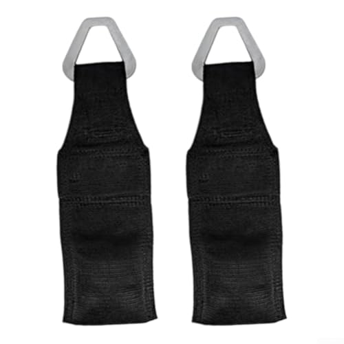 LKW-Bett-Ankerspanngurte, 2 Stück Ratschen-Stil, sichere Ladung, Polyester-Gurtband für sichere LKW-Bett-Heckklappe von ZYWUOY