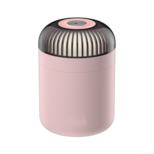 Luftbefeuchter für Luftbefeuchter USB für angenehme Nächte, 500 ml mit buntem Licht und Sprühmodi (pink) von ZYWUOY