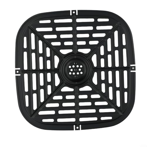Luftfritteusen-Teile-Set inklusive Grillpfanne und Kochteiler, perforiert für optimalen Luftstrom, geeignet für verschiedene Luftfritteusen-Modelle 3 5L bis 4 5L (20,5 cm) von ZYWUOY